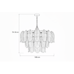 12365 Lámpara de cristal